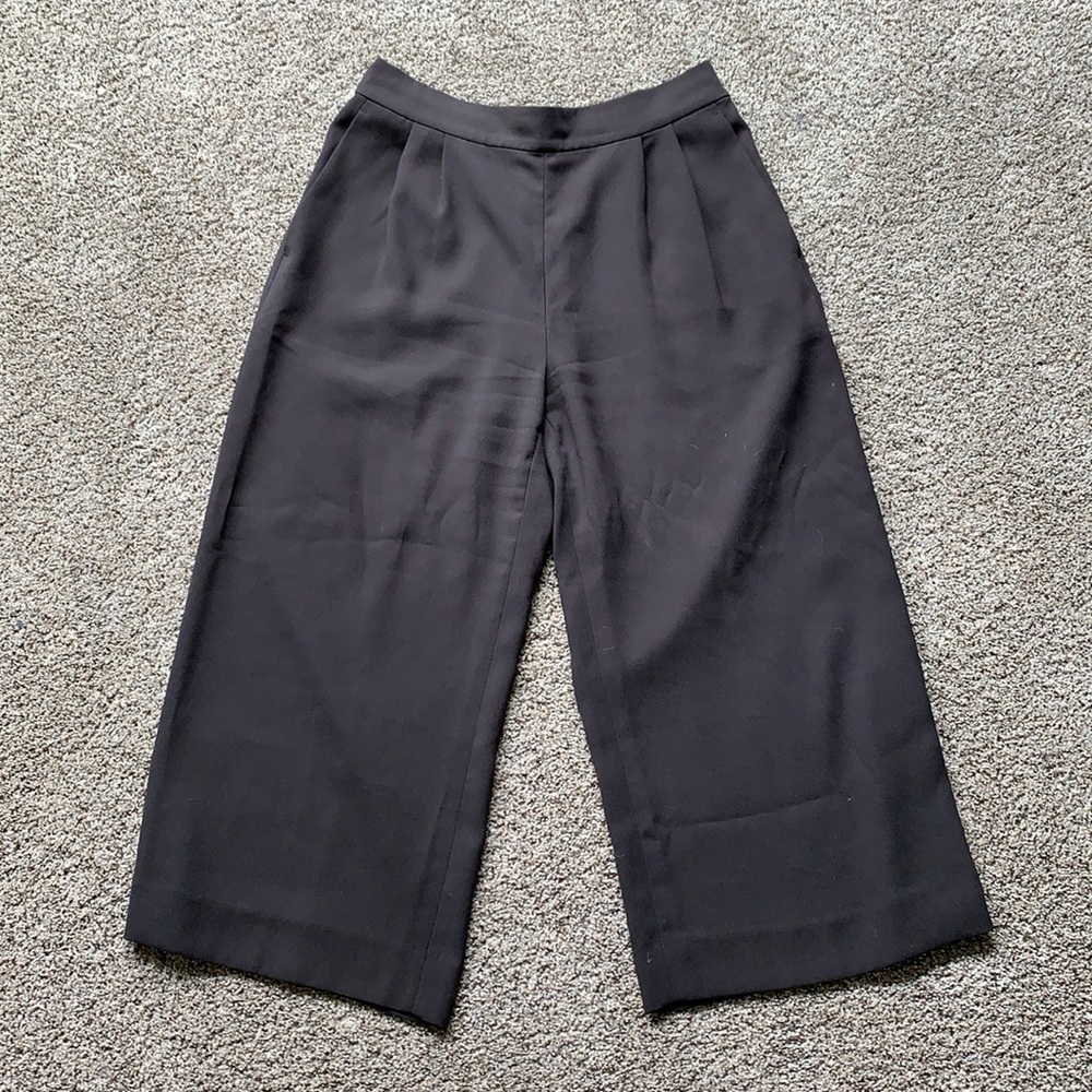 J. Crew Wide Leg Crop Pants